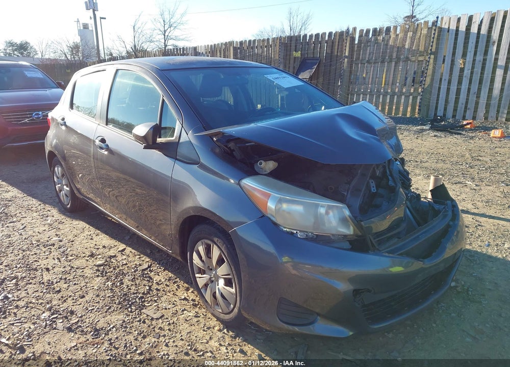 2012 TOYOTA YARIS LE VIN: JTDKTUD31CD525786