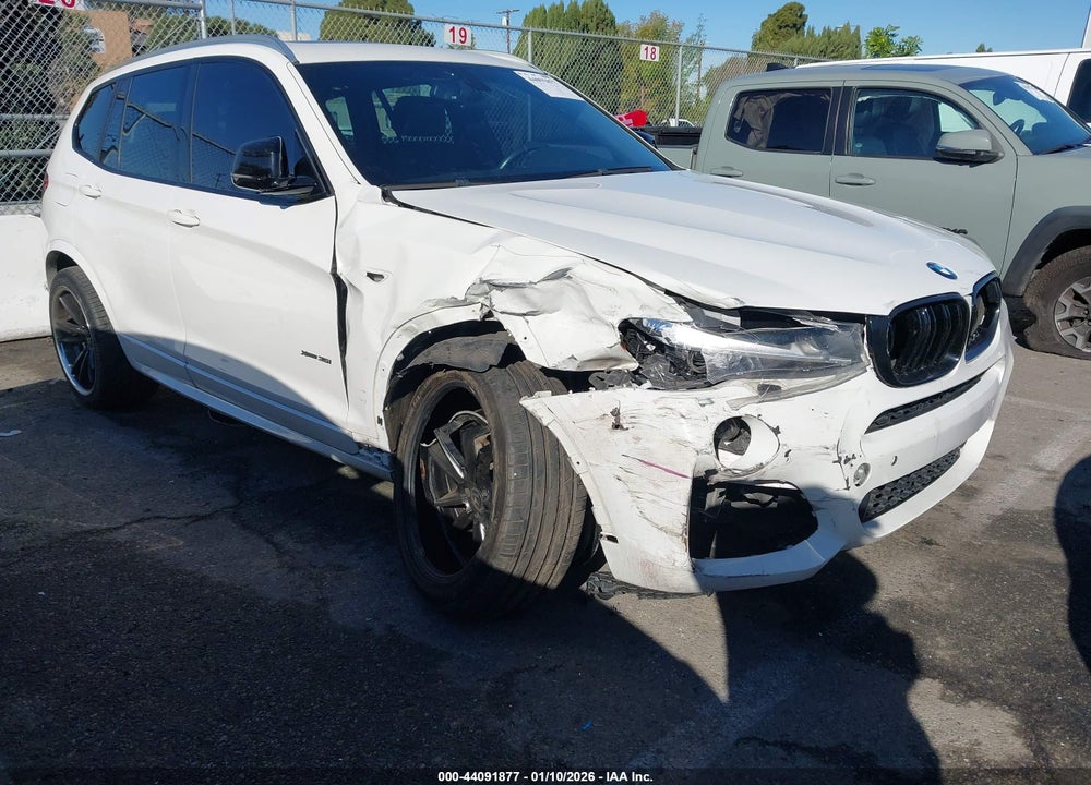 2017 BMW X3 SDRIVE28I VIN: 5UXWZ7C57H0V84827