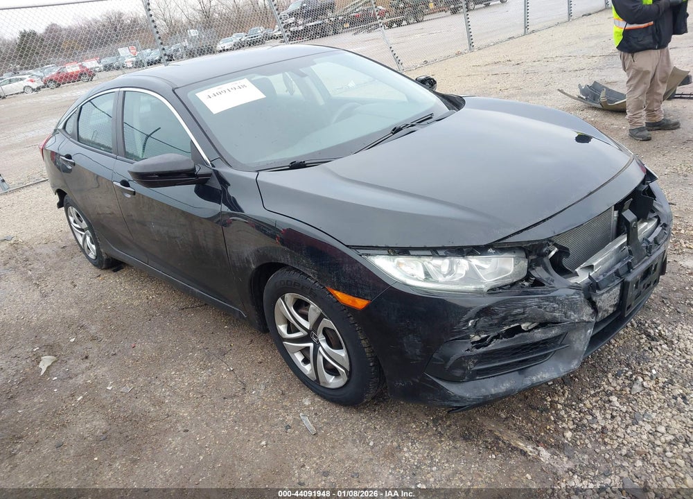 2018 HONDA CIVIC LX VIN: 19XFC2F56JE016261