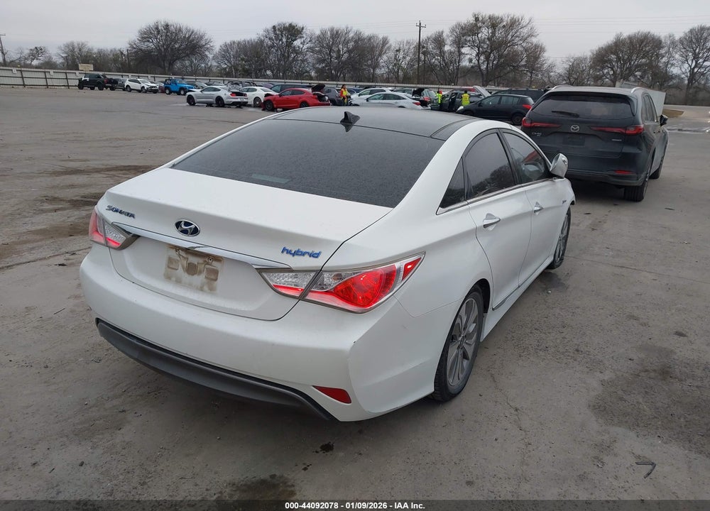 2014 HYUNDAI SONATA HYBRID LIMITED VIN: KMHEC4A40EA103986