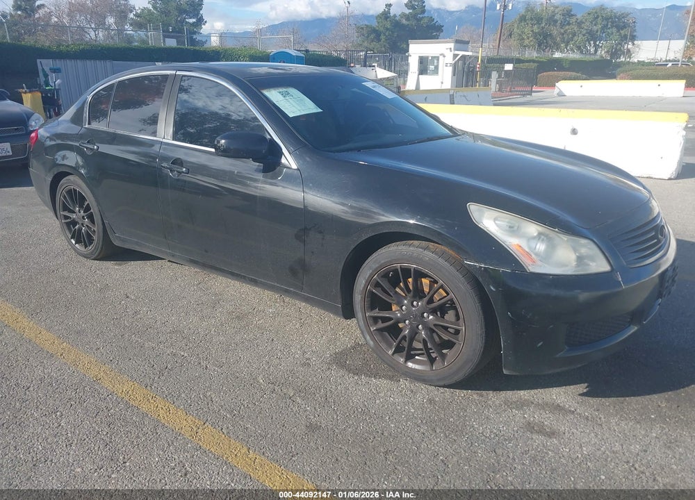 2007 INFINITI G35 JOURNEY VIN: JNKBV61E87M720543