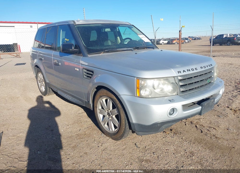 2009 LAND ROVER RANGE ROVER SPORT HSE VIN: SALSK254X9A193557