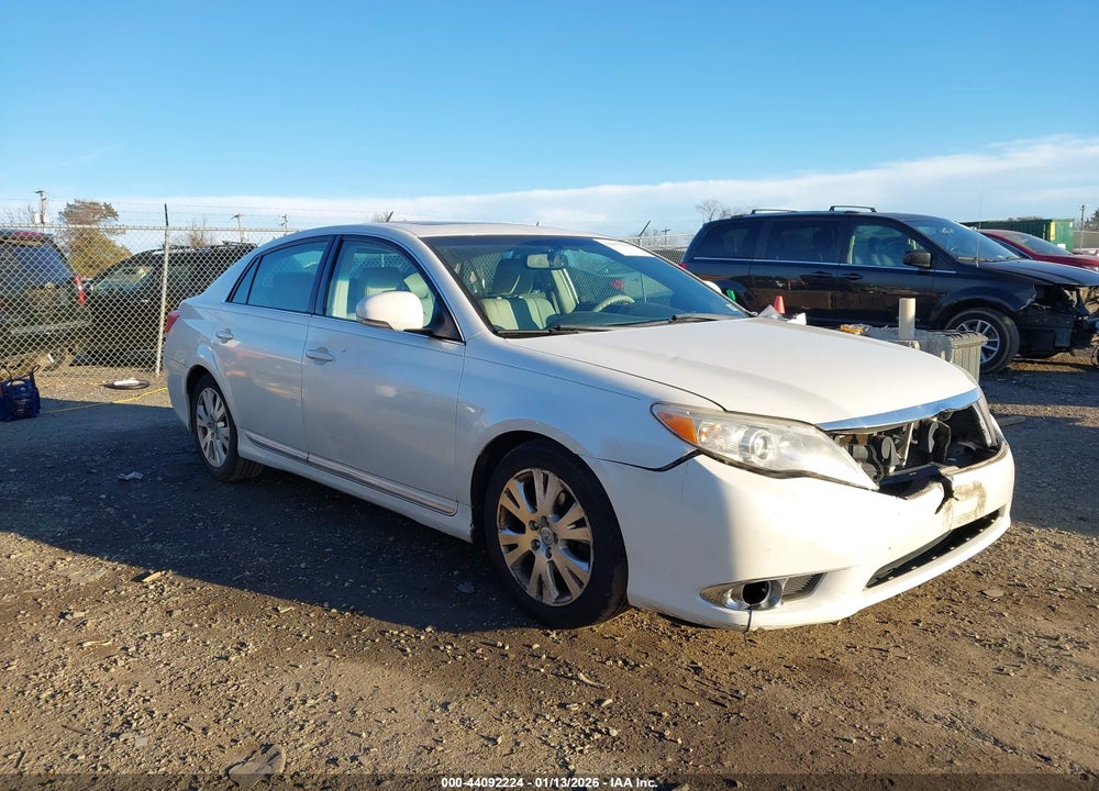 2011 TOYOTA AVALON VIN: 4T1BK3DB6BU392991