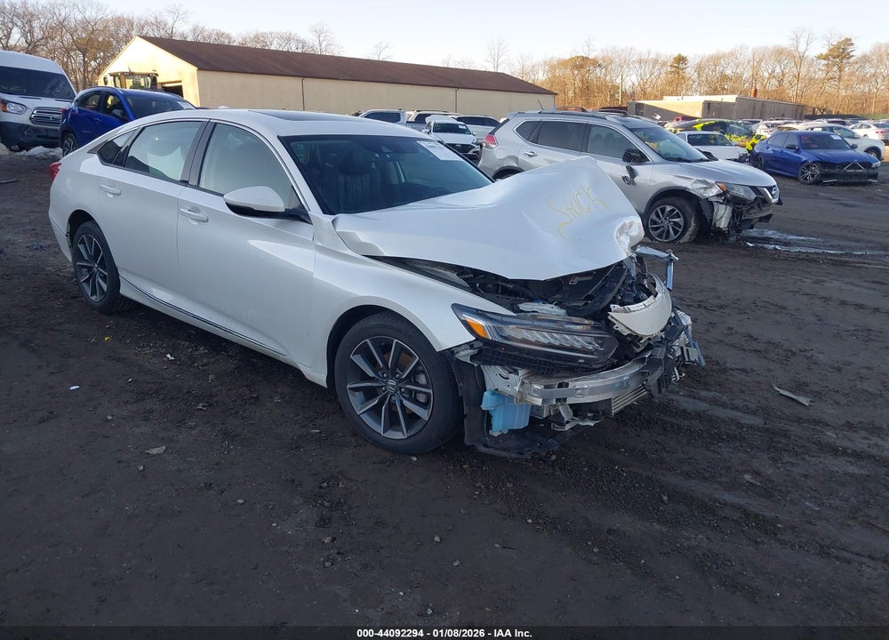 2022 HONDA ACCORD EX-L VIN: 1HGCV1F50NA019089