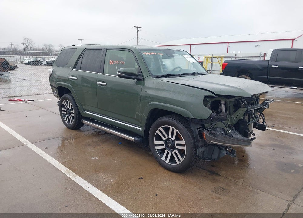 2022 TOYOTA 4RUNNER LIMITED VIN: JTEKU5JR9N6086366