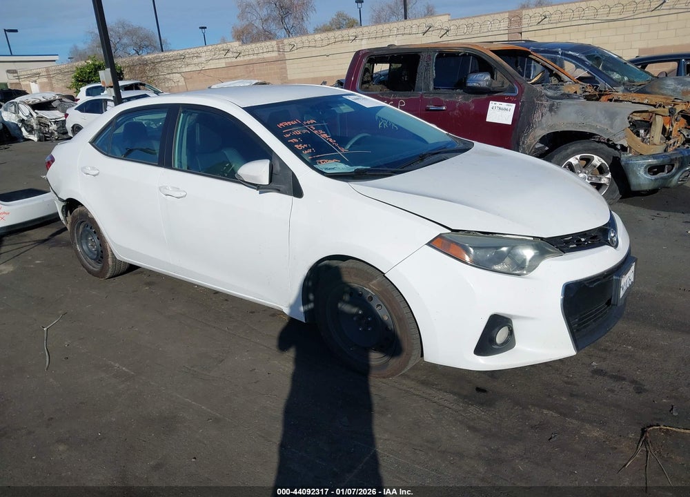 2016 TOYOTA COROLLA S VIN: 5YFBURHE0GP382225
