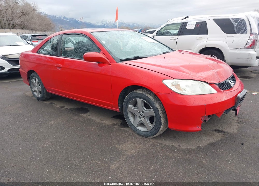 2005 HONDA CIVIC EX VIN: 1HGEM22945L043782