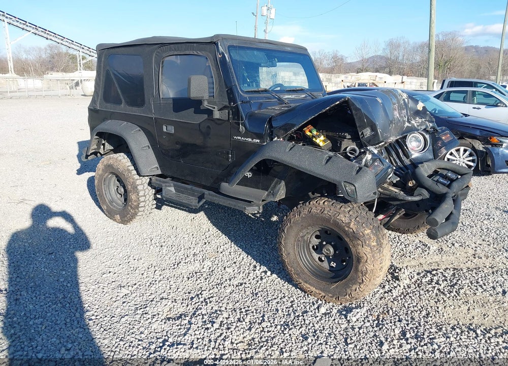 1997 JEEP WRANGLER SE VIN: 1J4FY29P6VP550245