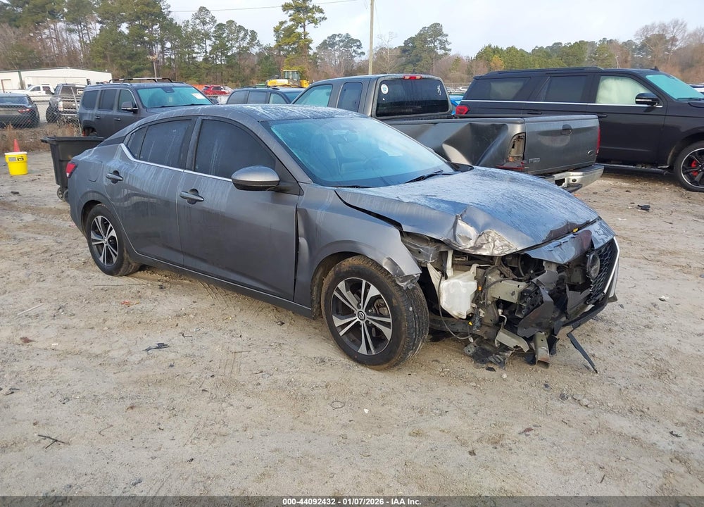 2021 NISSAN SENTRA SV XTRONIC CVT VIN: 3N1AB8CV0MY221374