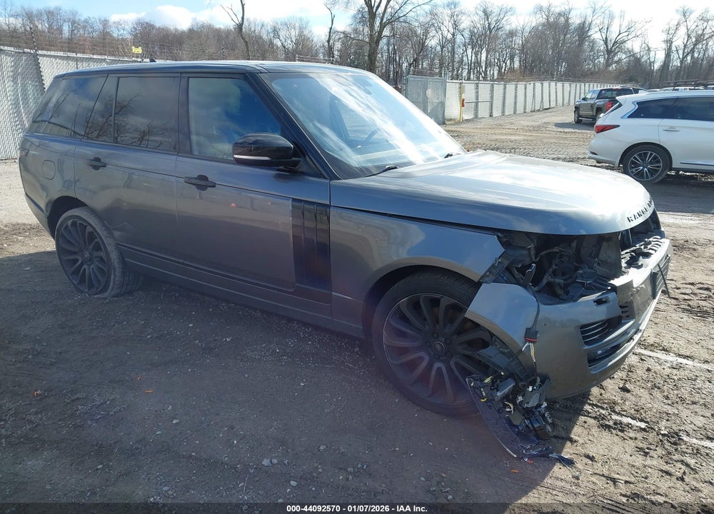 2016 LAND ROVER RANGE ROVER 5.0L V8 SUPERCHARGED VIN: SALGS2EF0GA259232