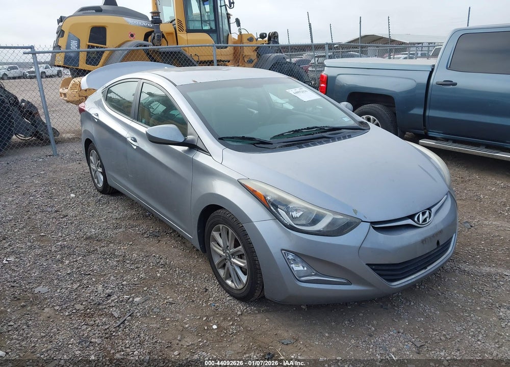 2016 HYUNDAI ELANTRA SE VIN: 5NPDH4AE1GH788747