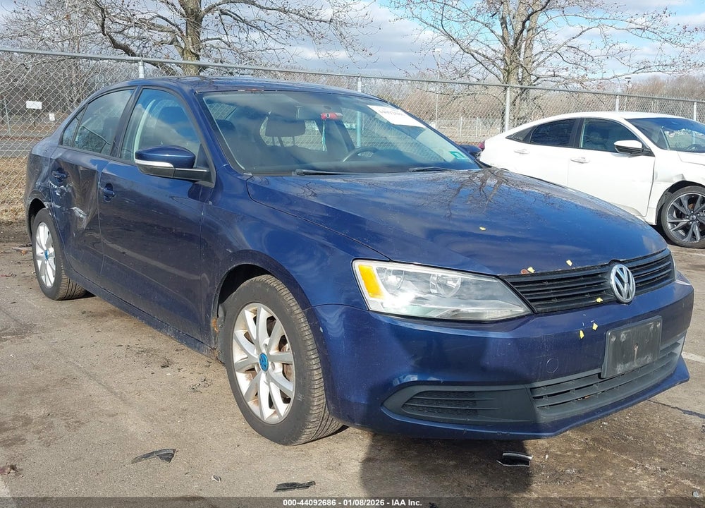 2011 VOLKSWAGEN JETTA 2.5L SE VIN: 3VWDZ7AJ4BM322631