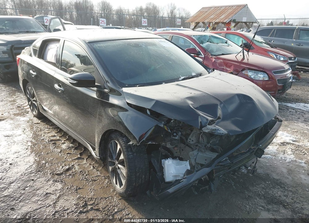 2019 NISSAN SENTRA SR VIN: 3N1AB7AP7KY221836
