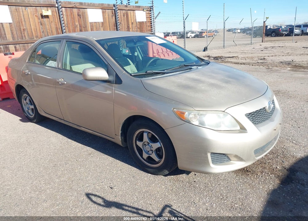 2010 TOYOTA COROLLA LE VIN: 1NXBU4EE7AZ278215