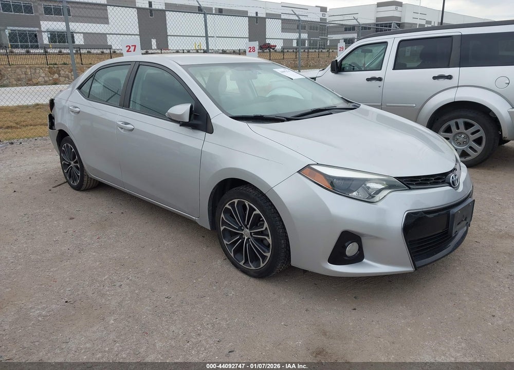 2015 TOYOTA COROLLA S PLUS VIN: 5YFBURHE9FP211052
