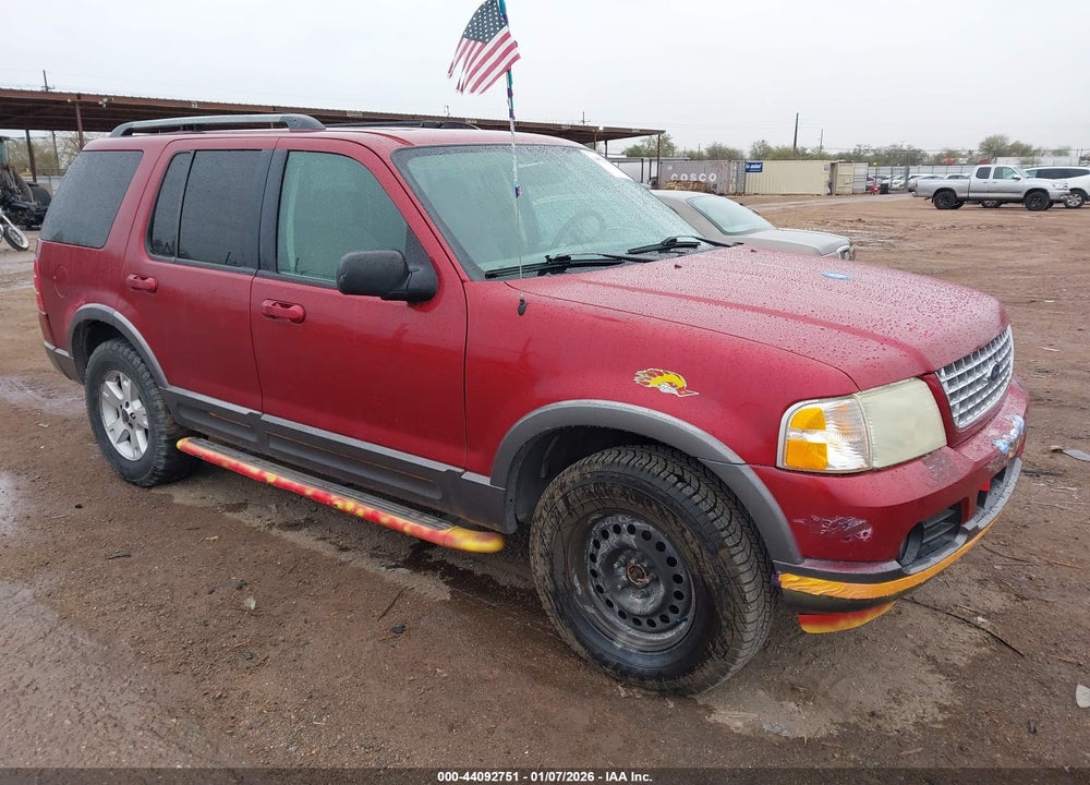 2003 FORD EXPLORER XLT VIN: 1FMZU83K53UC78103