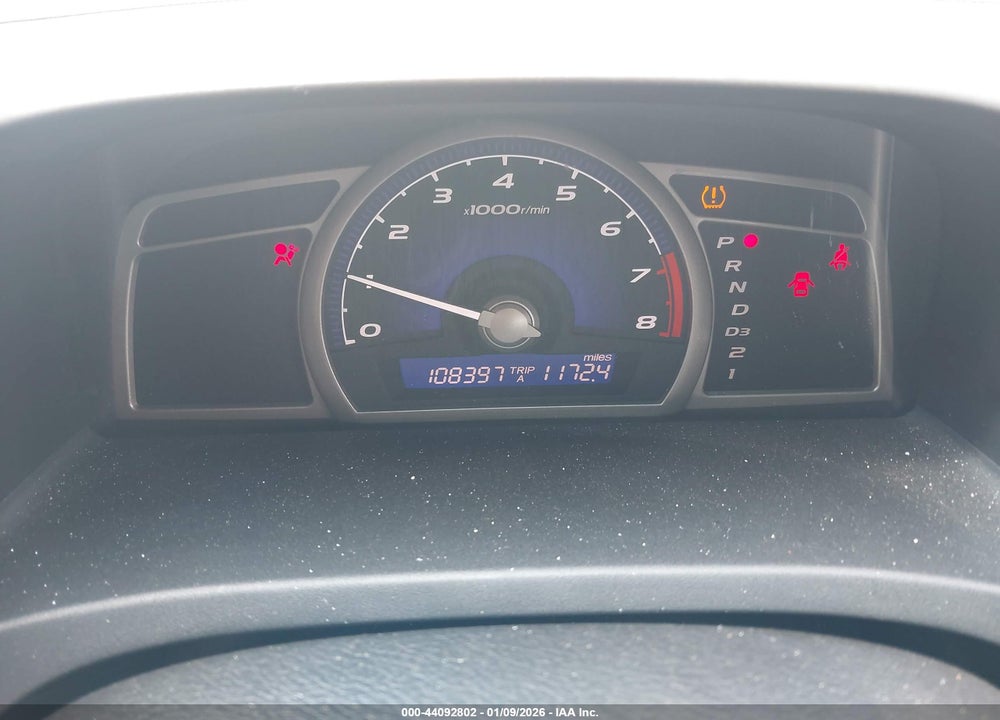 2008 HONDA CIVIC LX VIN: 2HGFA16558H315806