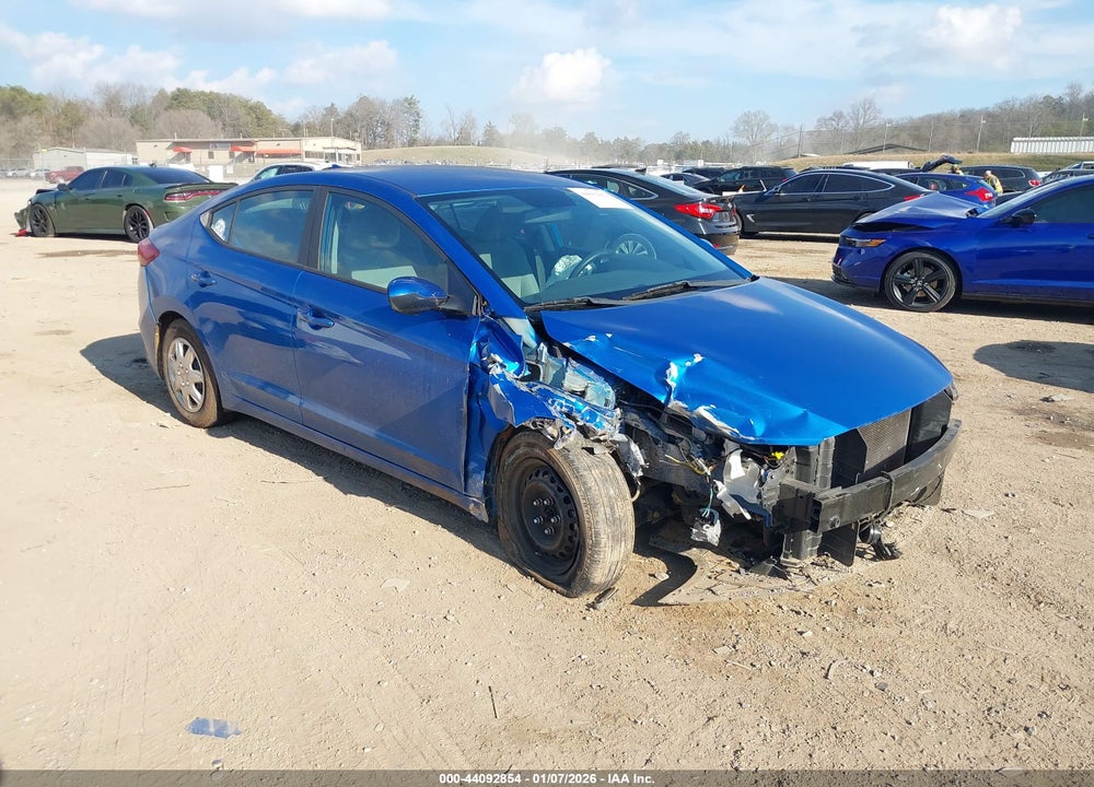 2017 HYUNDAI ELANTRA SE VIN: KMHD74LF9HU078457