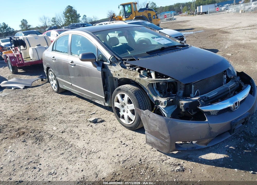 2010 HONDA CIVIC LX VIN: 19XFA1F59AE079130