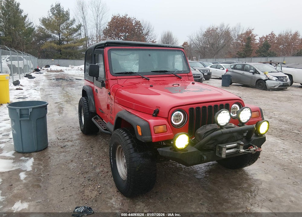 1998 JEEP WRANGLER SPORT VIN: 1J4FY19SXWP730344