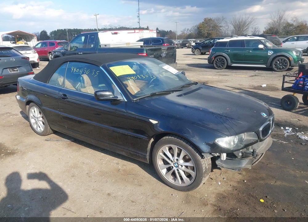 2006 BMW 330CI VIN: WBABW534X6PZ42508