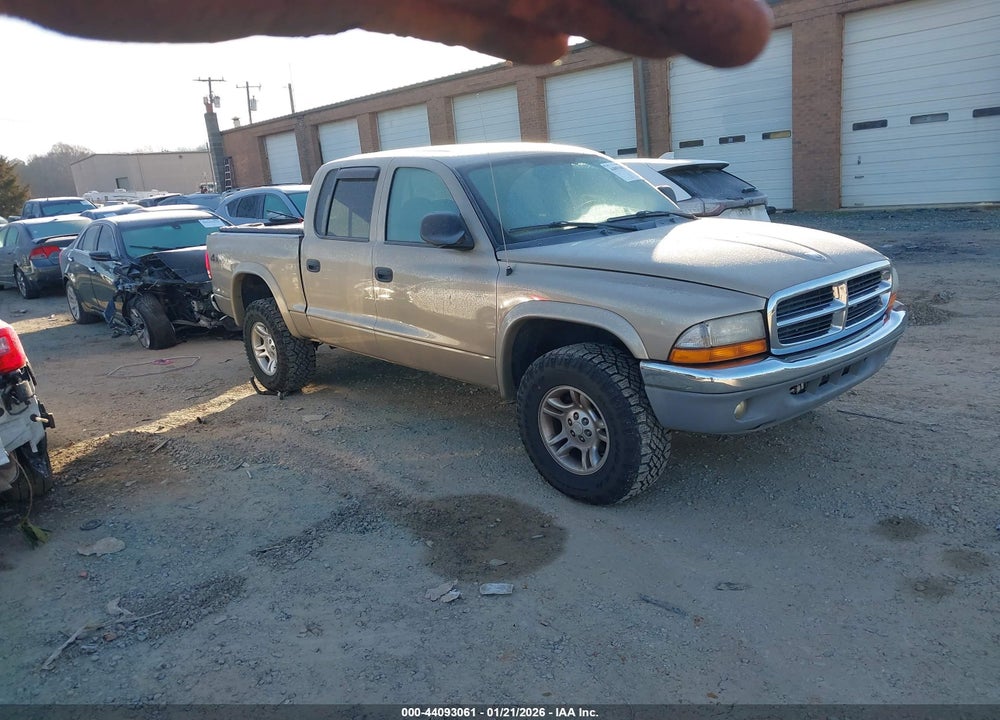 2003 DODGE DAKOTA SLT VIN: 1D7HG48N43S198697
