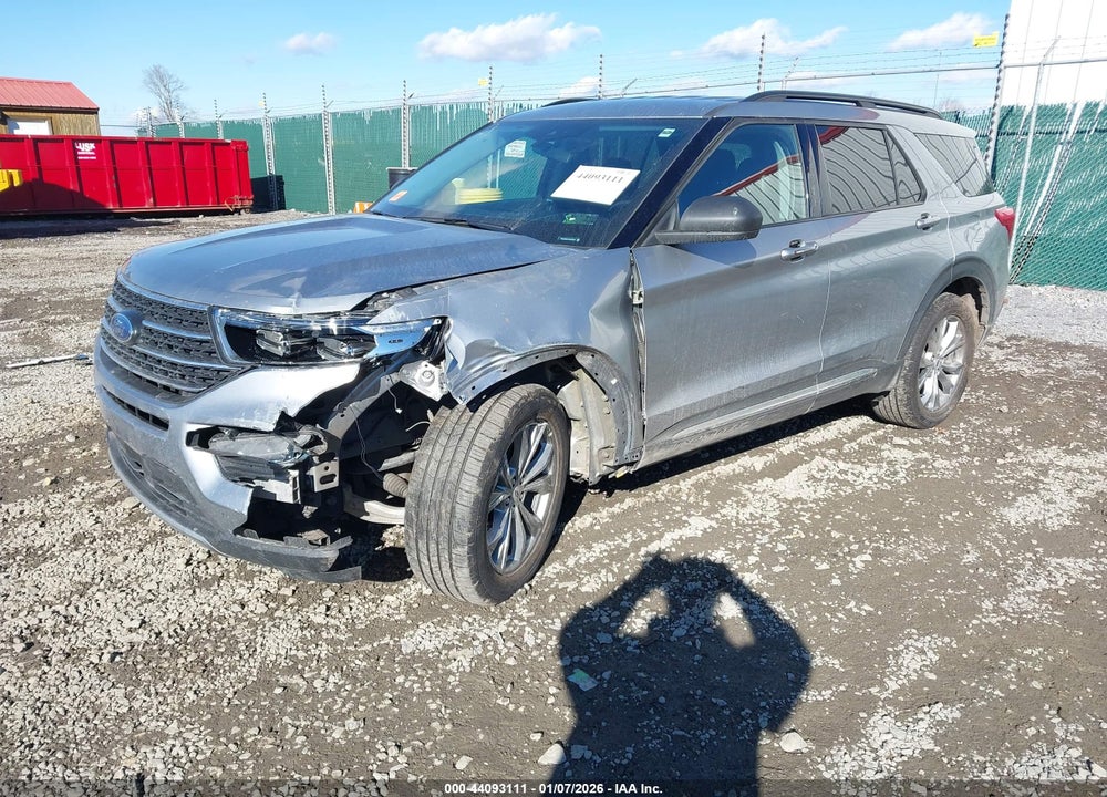 2022 FORD EXPLORER XLT VIN: 1FMSK8DH1NGC09548