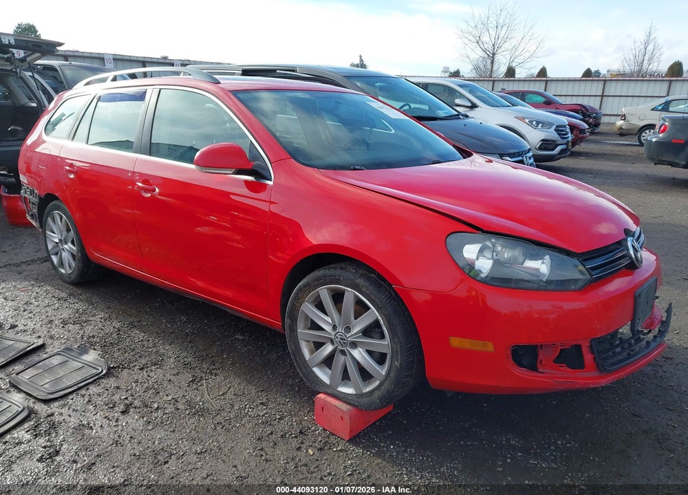 2012 VOLKSWAGEN JETTA SPORTWAGEN 2.5L SE VIN: 3VWPX7AJ7CM606629
