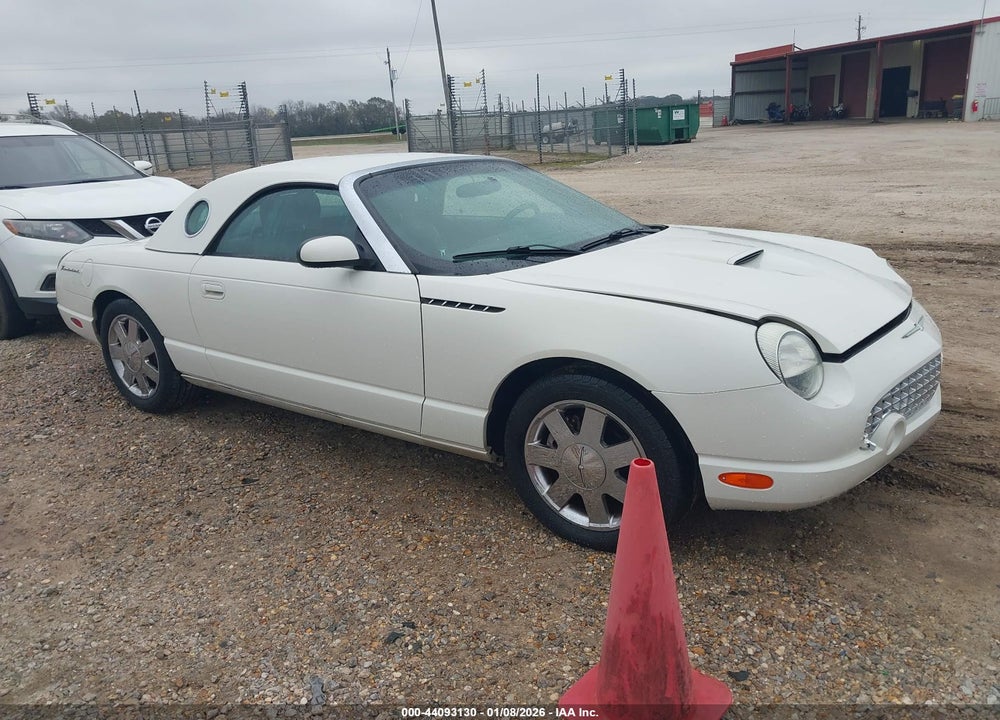2002 FORD THUNDERBIRD VIN: 1FAHP60A02Y127013