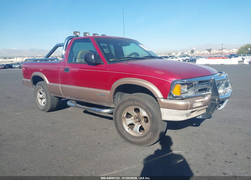 1997 CHEVROLET S-10 FLEETSIDE VIN: 1GCCS14X3V8160354