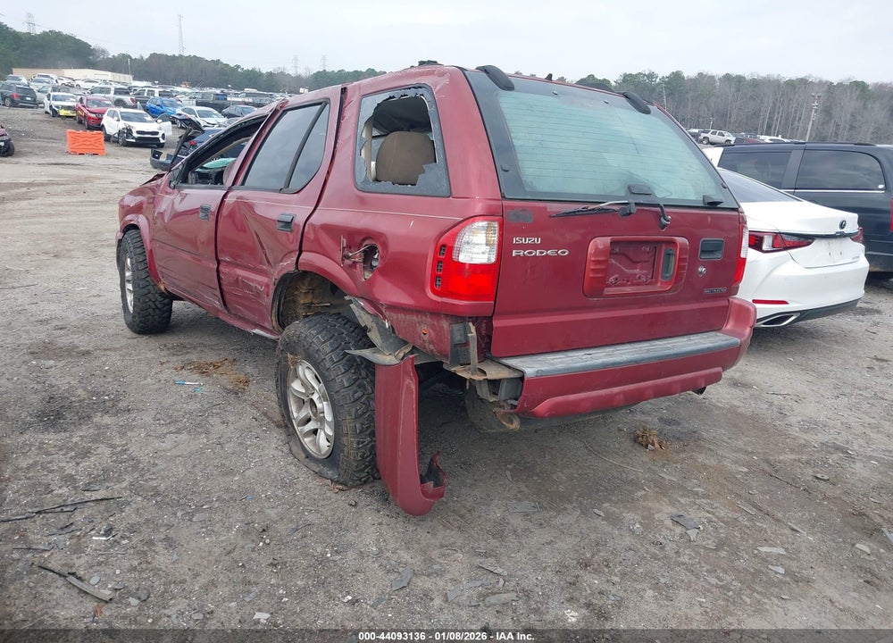 2004 ISUZU RODEO S 3.5L V6 VIN: 4S2DM58Y544304280