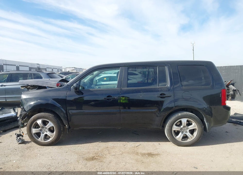 2013 HONDA PILOT EX-L VIN: 5FNYF4H5XDB056141