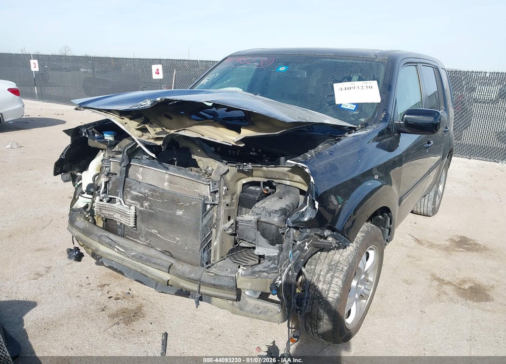 2013 HONDA PILOT EX-L VIN: 5FNYF4H5XDB056141