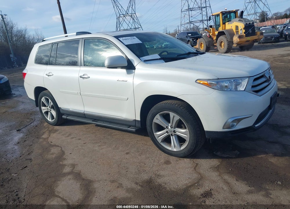 2013 TOYOTA HIGHLANDER LIMITED V6 VIN: 5TDDK3EH7DS212599