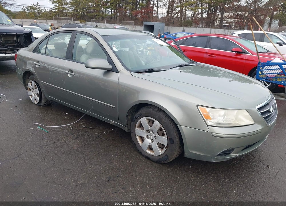 2009 HYUNDAI SONATA GLS VIN: 5NPET46C89H482545