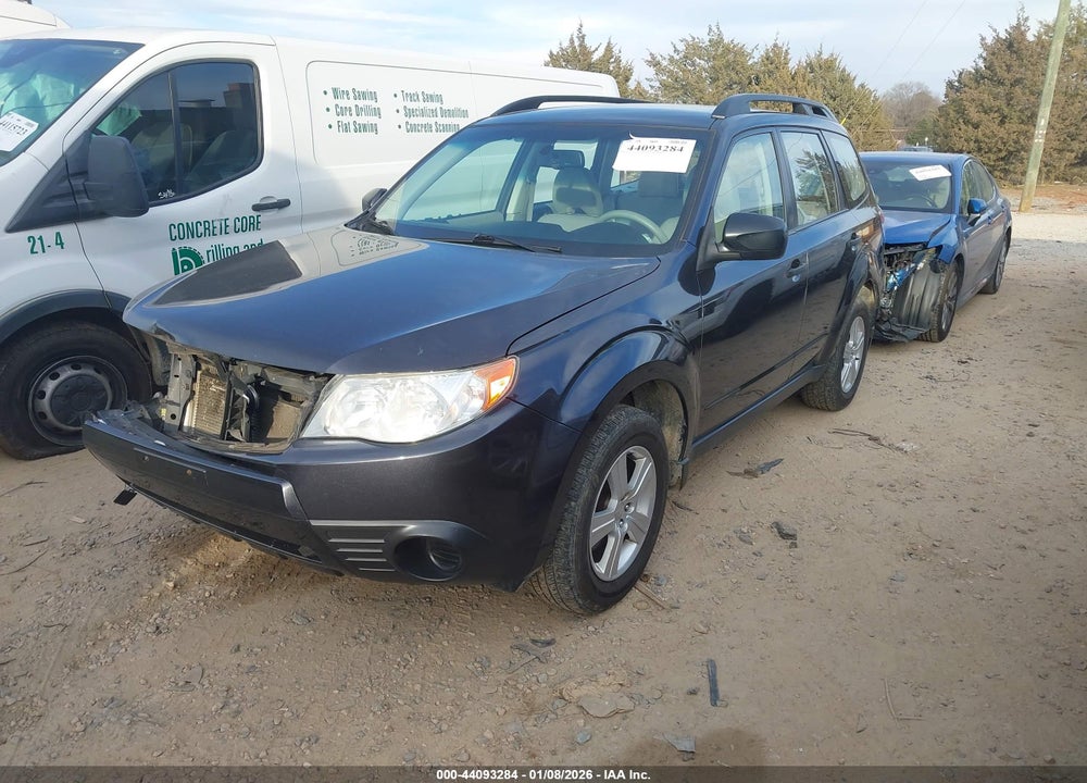 2011 SUBARU FORESTER 2.5X VIN: JF2SHABC0BH772518