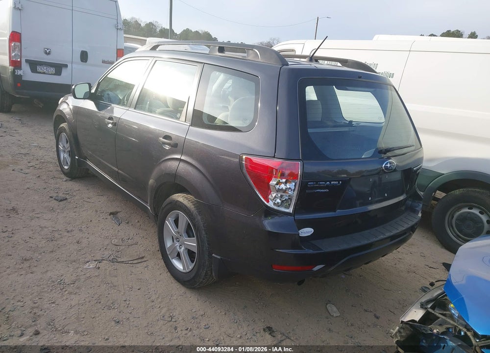 2011 SUBARU FORESTER 2.5X VIN: JF2SHABC0BH772518