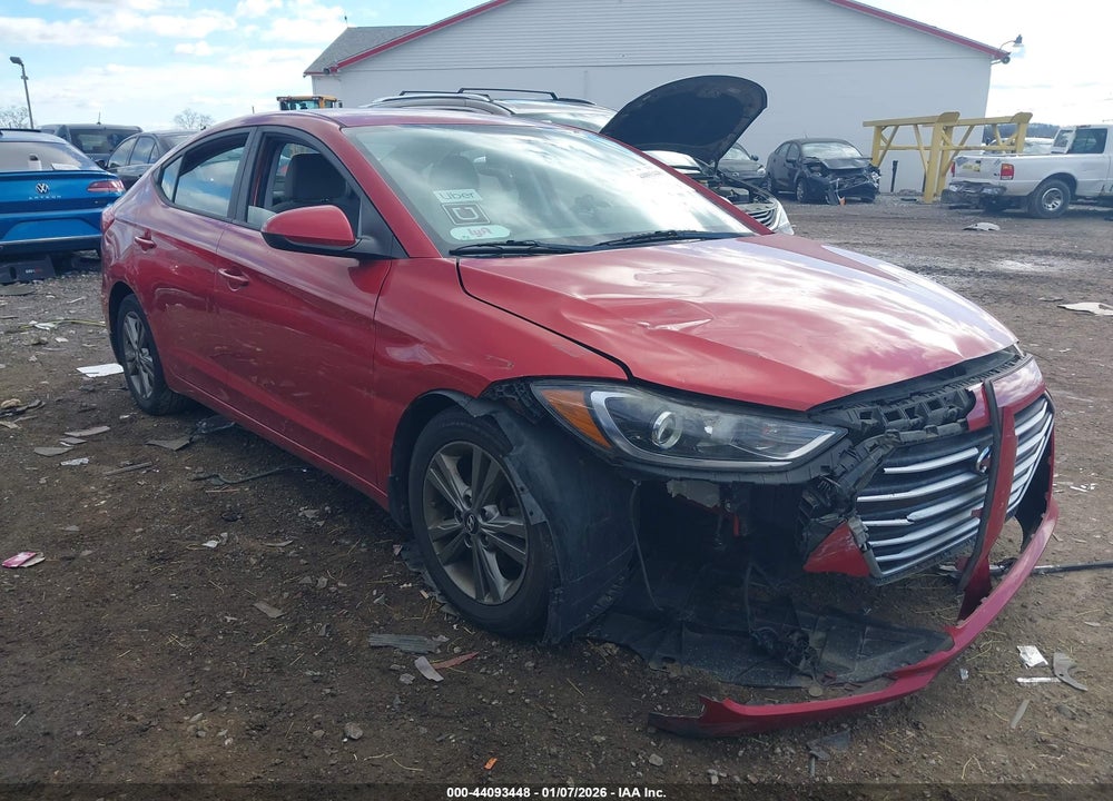 2017 HYUNDAI ELANTRA SE VIN: 5NPD84LFXHH184699