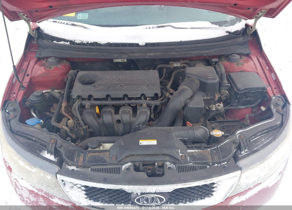 2010 KIA FORTE EX VIN: KNAFU4A24A5061195