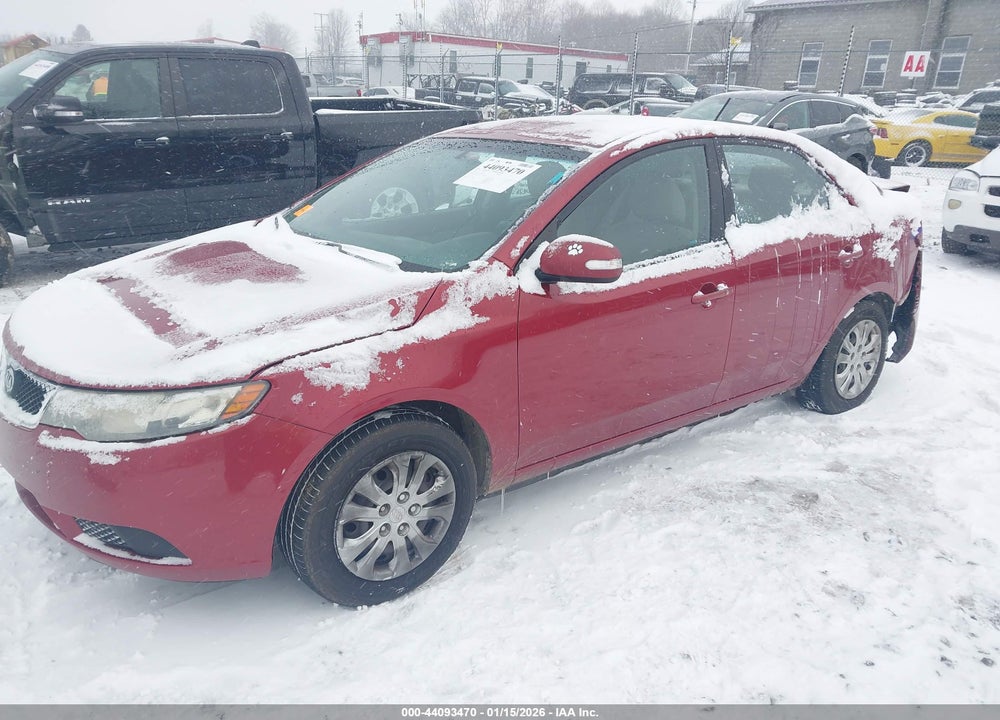 2010 KIA FORTE EX VIN: KNAFU4A24A5061195