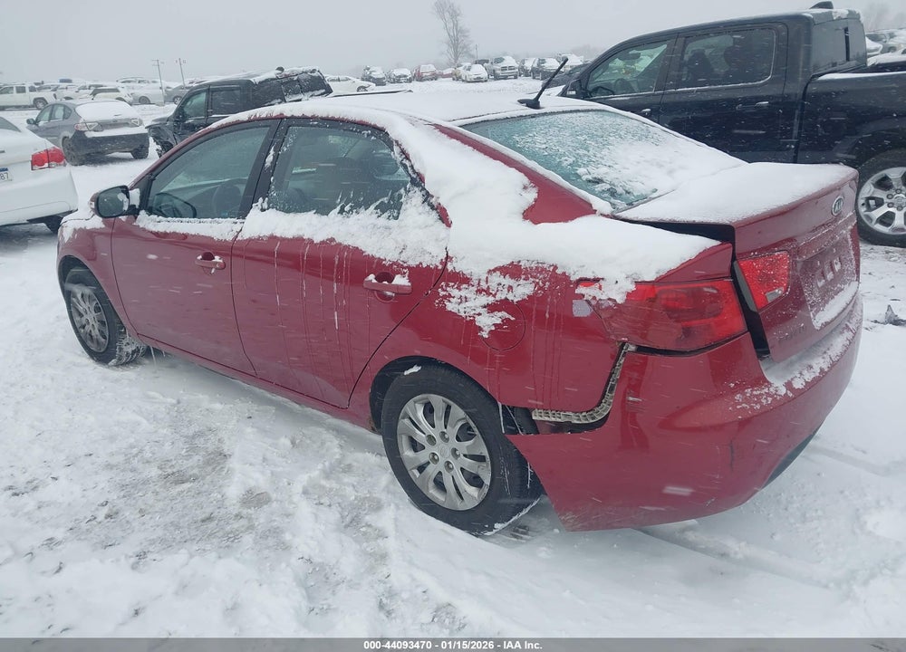 2010 KIA FORTE EX VIN: KNAFU4A24A5061195