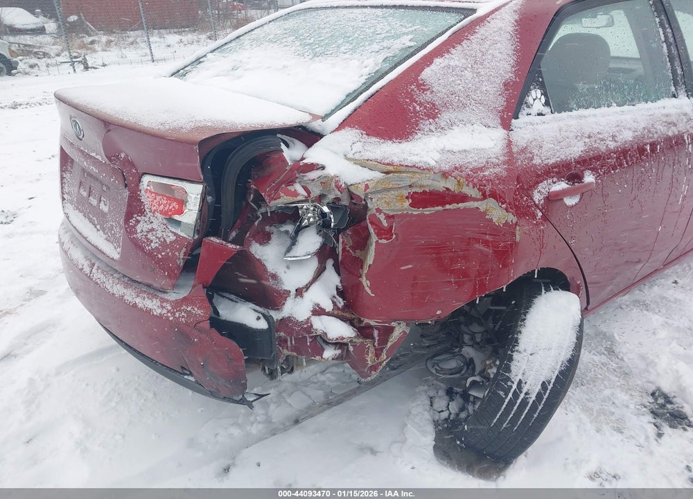 2010 KIA FORTE EX VIN: KNAFU4A24A5061195