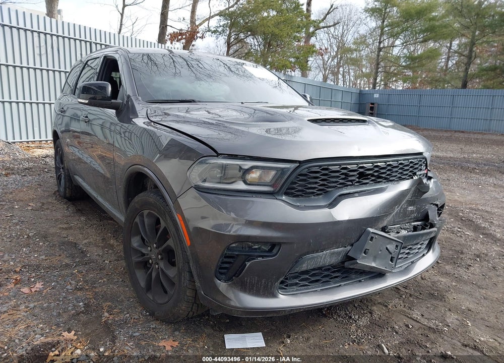 2021 DODGE DURANGO GT PLUS AWD VIN: 1C4RDJDG2MC696714
