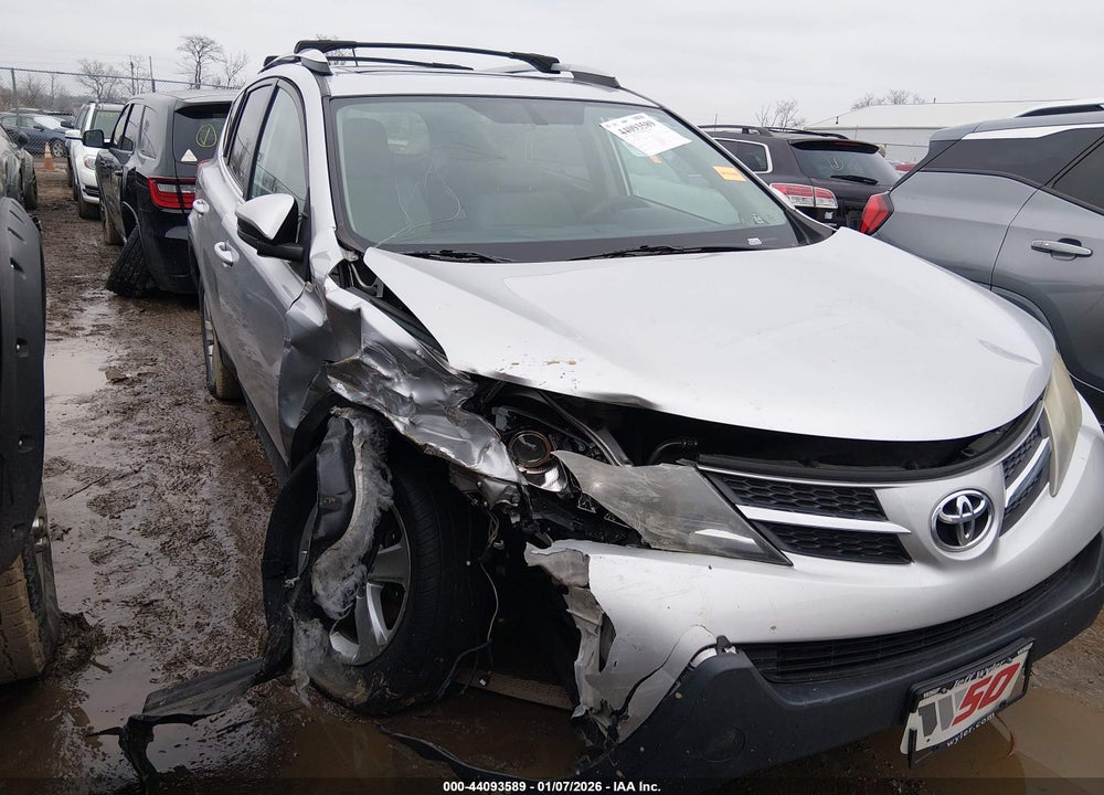 2013 TOYOTA RAV4 XLE VIN: 2T3RFREV0DW112572
