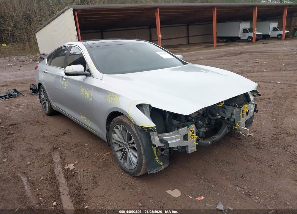 2017 GENESIS G80 3.8 VIN: KMHGN4JEXHU168648