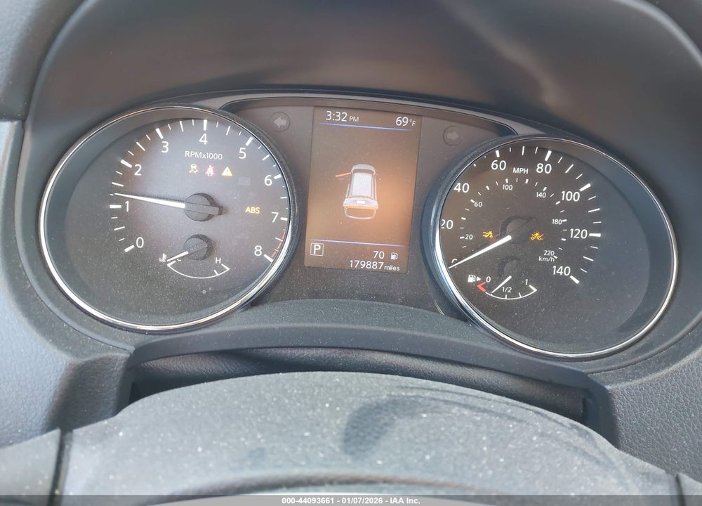 2019 NISSAN ROGUE SV VIN: JN8AT2MT7KW259634