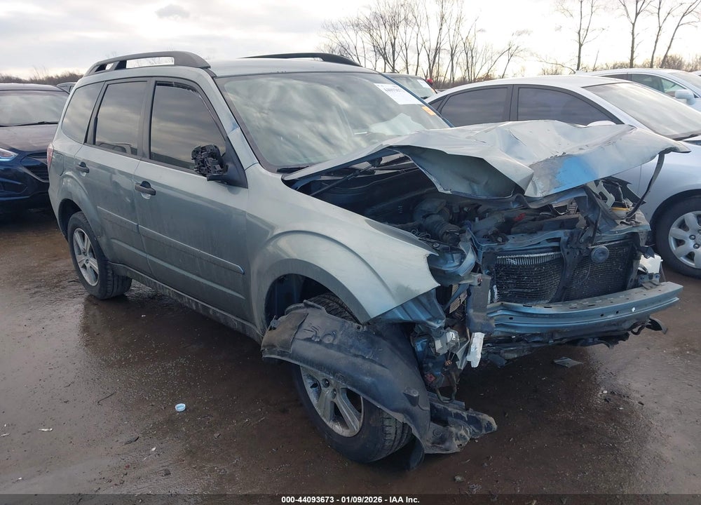 2010 SUBARU FORESTER 2.5X VIN: JF2SH6BC8AH781317