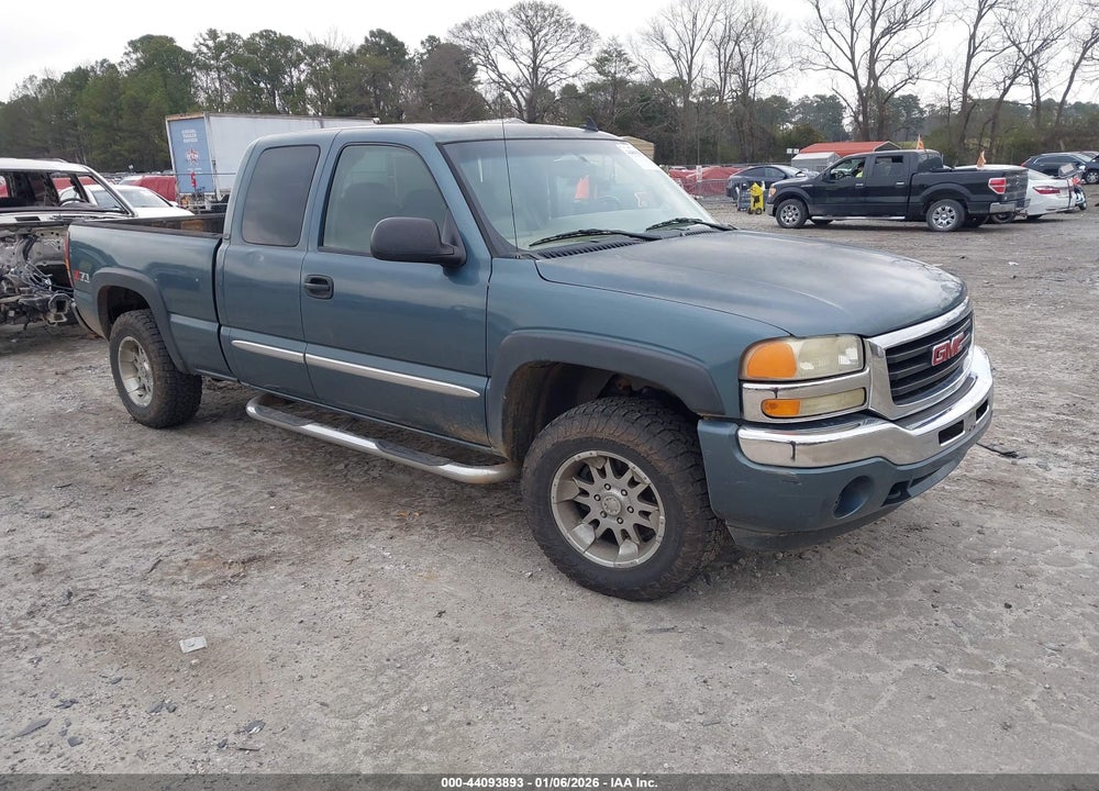 2006 GMC SIERRA 1500 SLT VIN: 1GTEK19B26Z172075