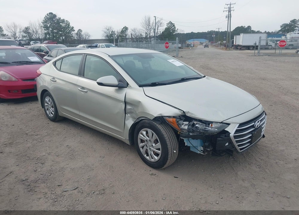 2017 HYUNDAI ELANTRA SE VIN: 5NPD74LF2HH151053