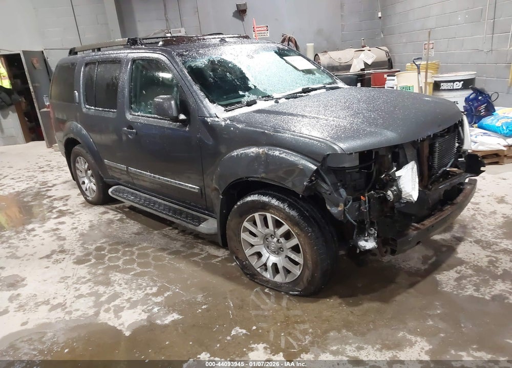 2011 NISSAN PATHFINDER LE VIN: 5N1AR1NB3BC622082